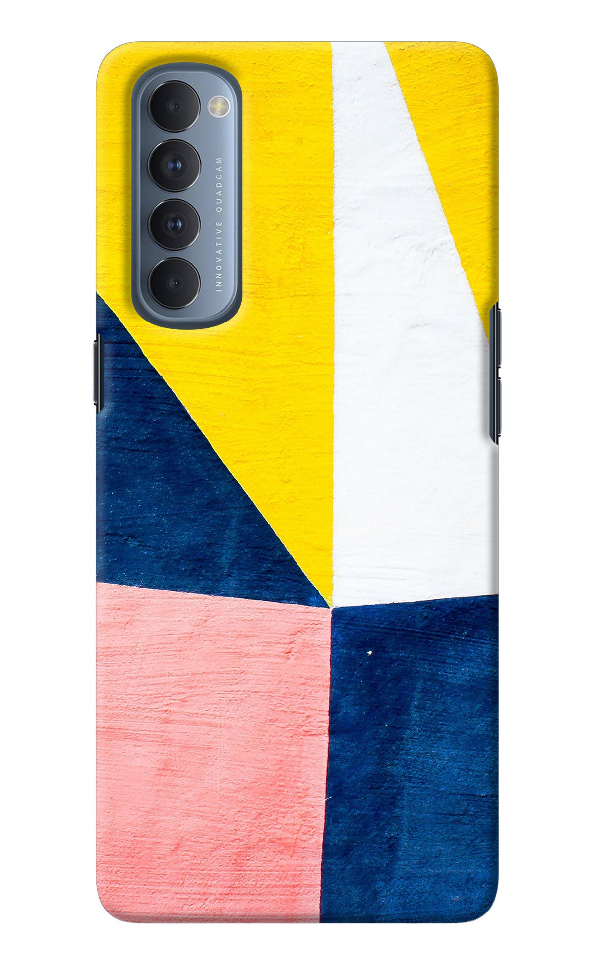 Colourful Art Oppo Reno4 Pro Back Cover