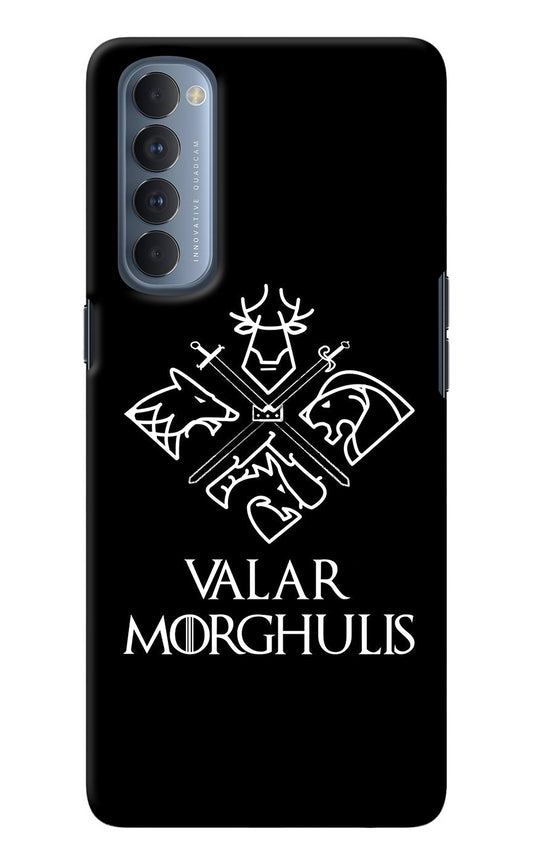 Valar Morghulis | Game Of Thrones Oppo Reno4 Pro Back Cover