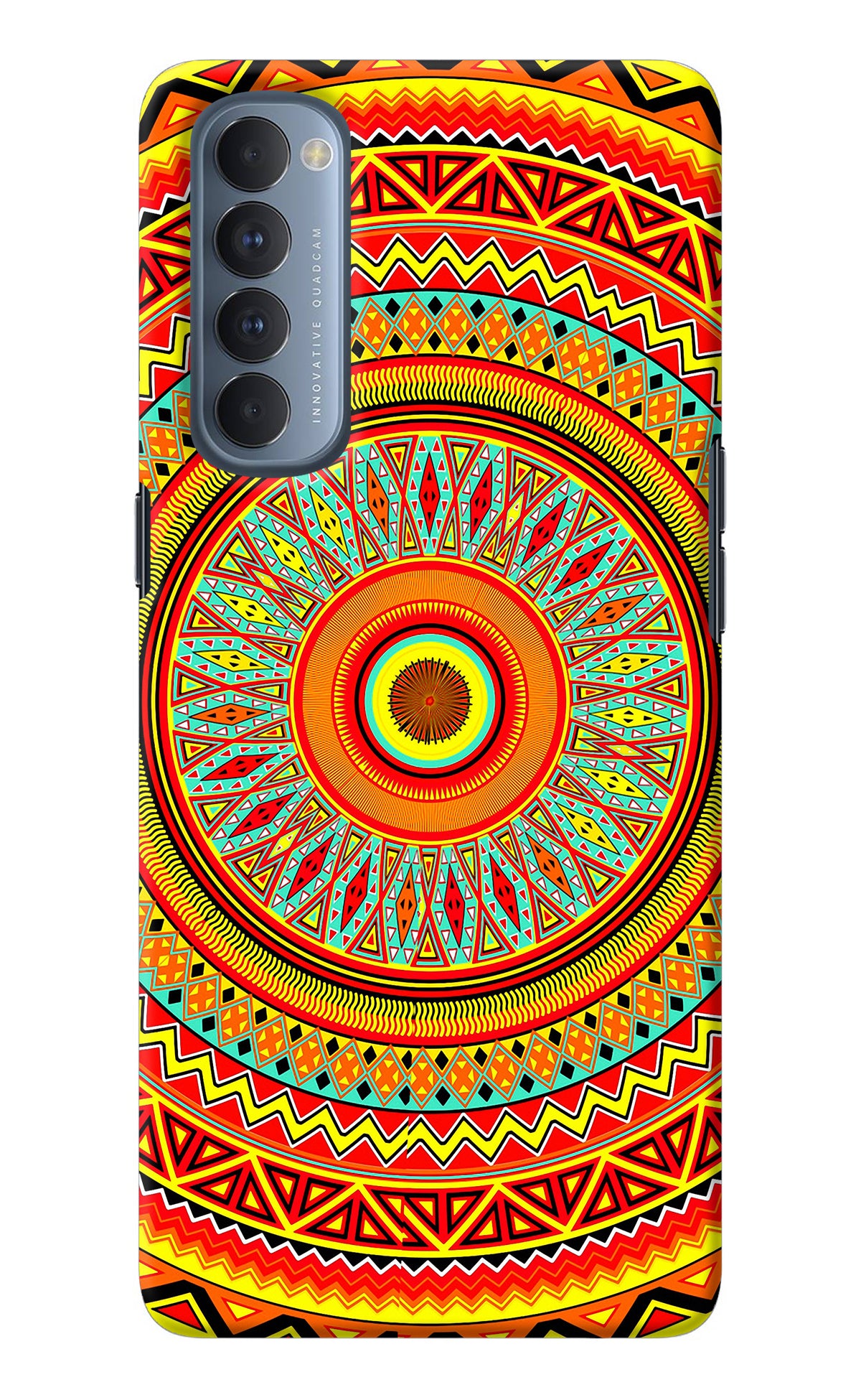 Mandala Pattern Oppo Reno4 Pro Back Cover