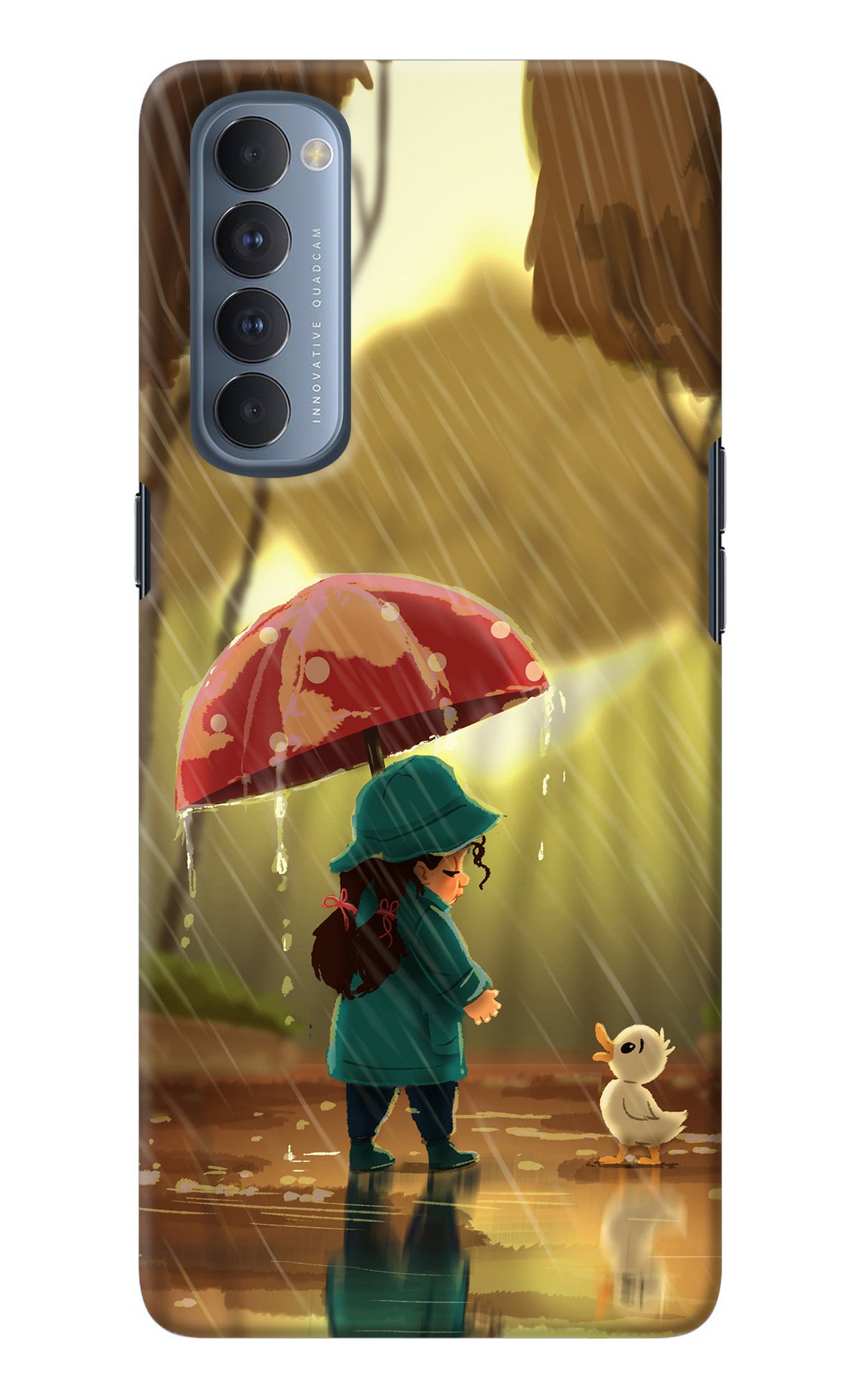 Rainy Day Oppo Reno4 Pro Back Cover