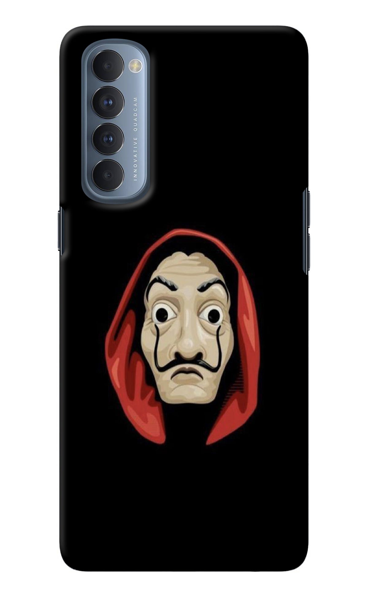 Money Heist Oppo Reno4 Pro Back Cover