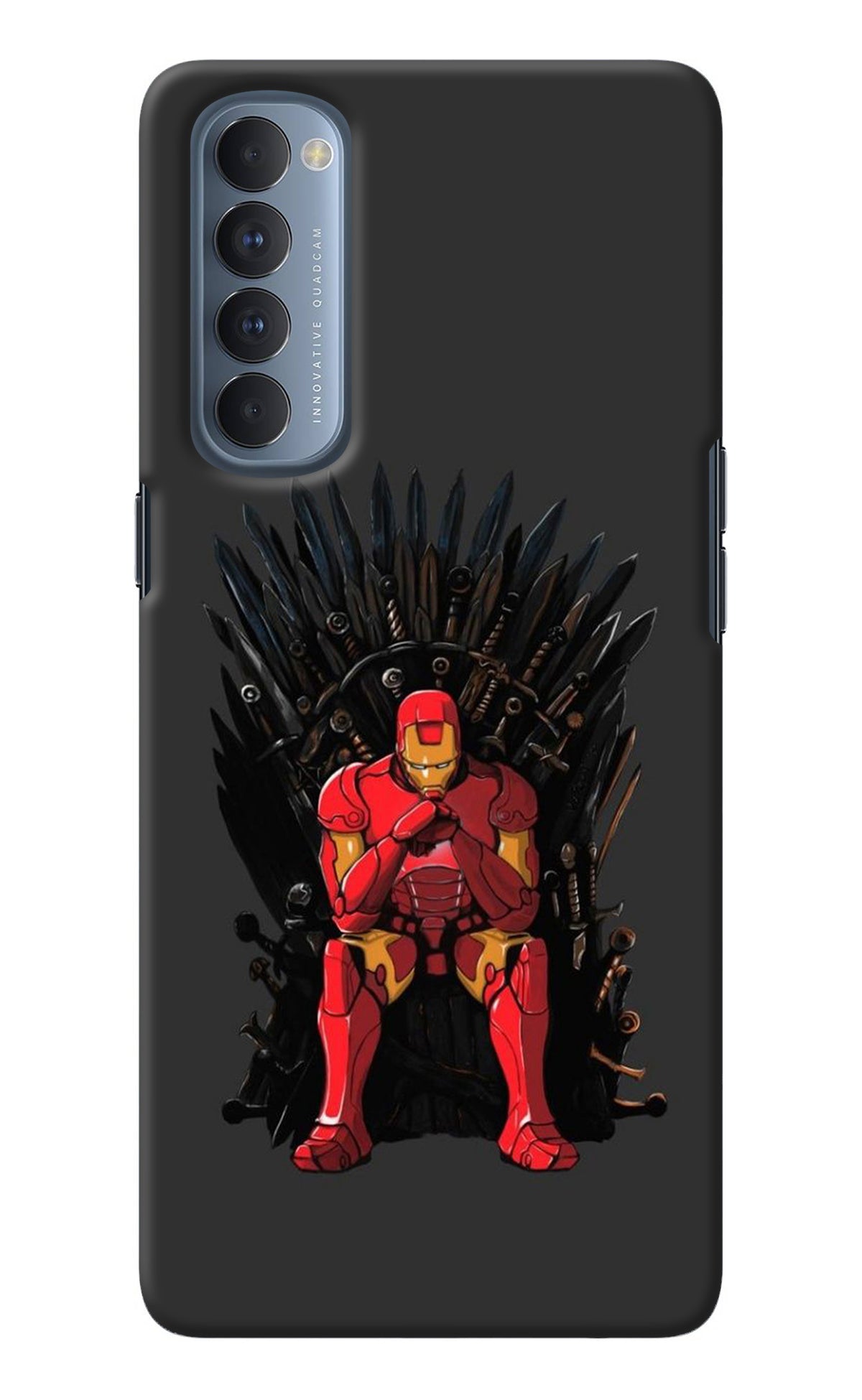 Ironman Throne Oppo Reno4 Pro Back Cover