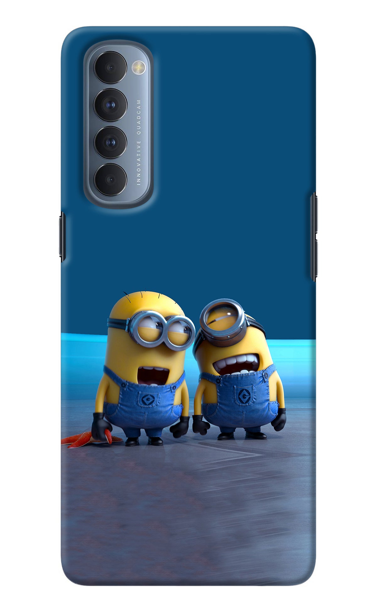 Minion Laughing Oppo Reno4 Pro Back Cover