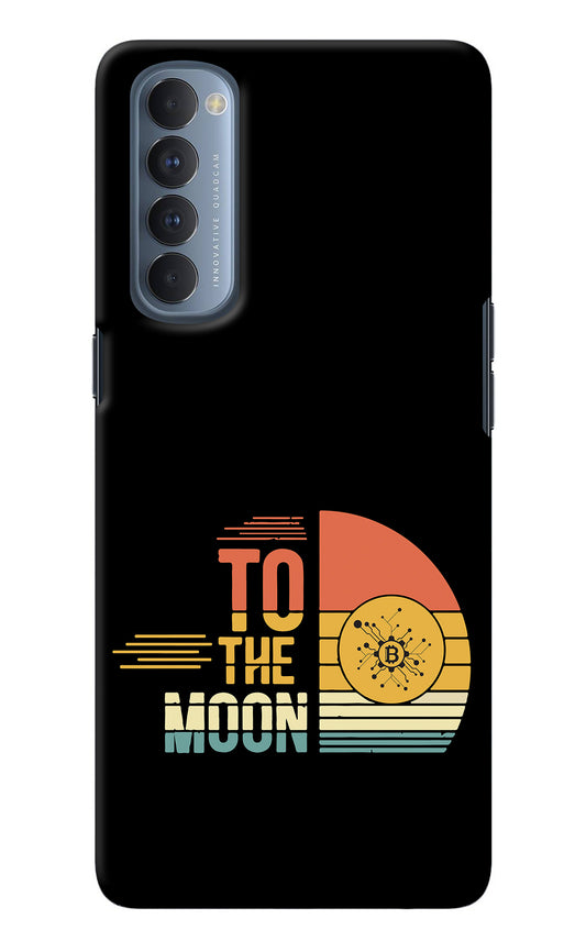 To the Moon Oppo Reno4 Pro Back Cover
