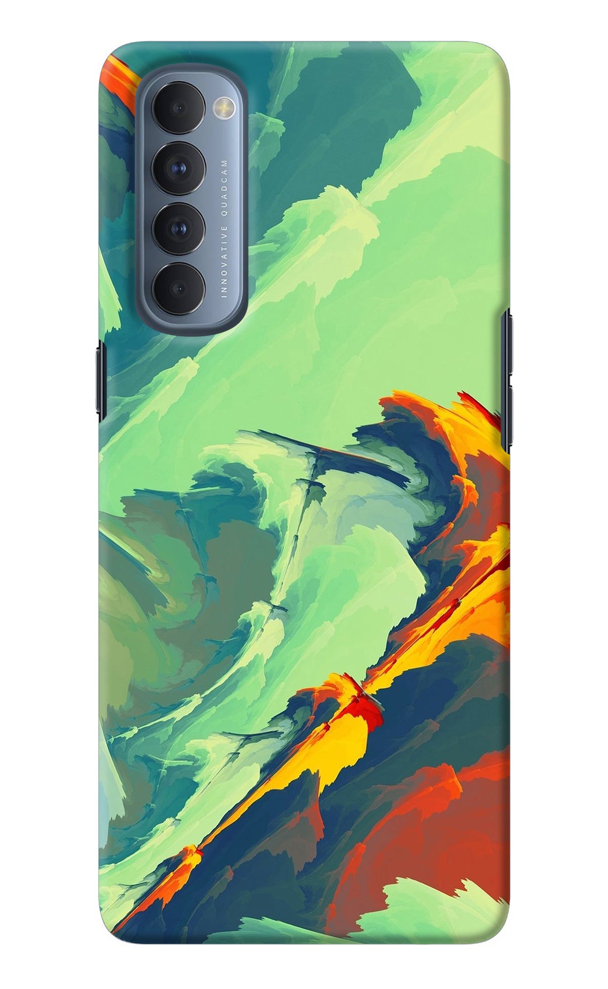 Paint Art Oppo Reno4 Pro Back Cover