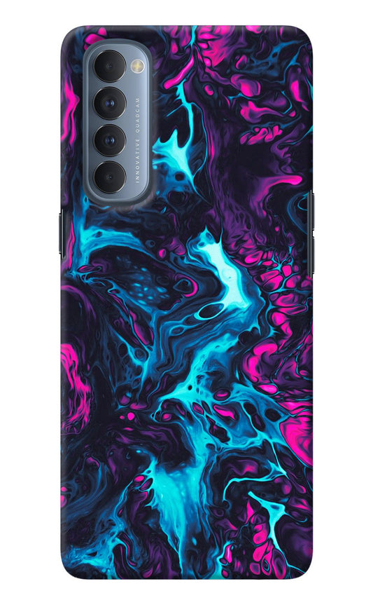 Abstract Oppo Reno4 Pro Back Cover