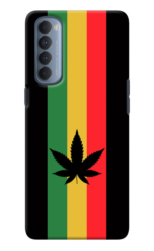 Weed Flag Oppo Reno4 Pro Back Cover