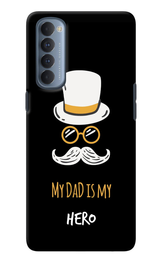 My Dad Is My Hero Oppo Reno4 Pro Back Cover