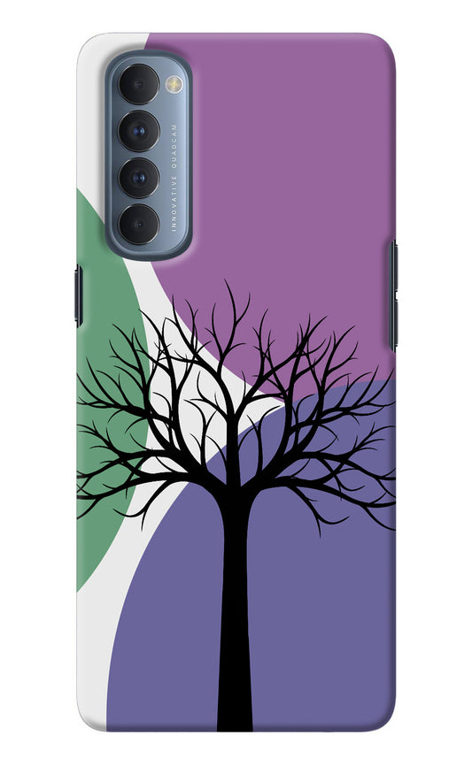 Tree Art Oppo Reno4 Pro Back Cover