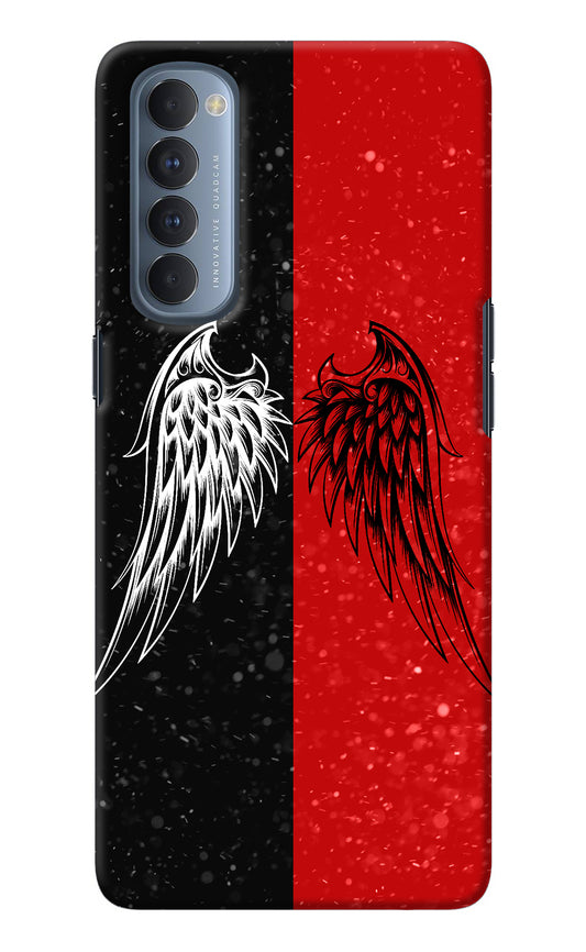 Wings Oppo Reno4 Pro Back Cover