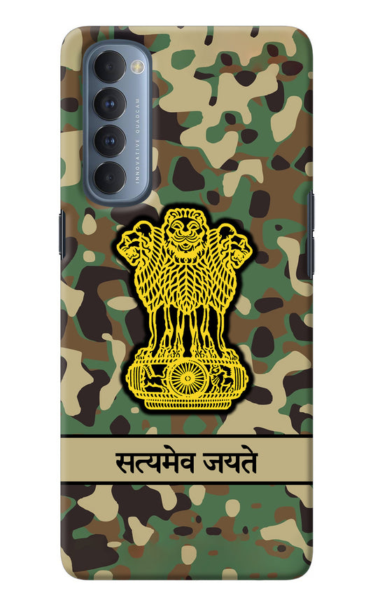 Satyamev Jayate Army Oppo Reno4 Pro Back Cover
