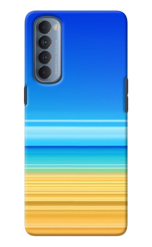 Beach Art Oppo Reno4 Pro Back Cover