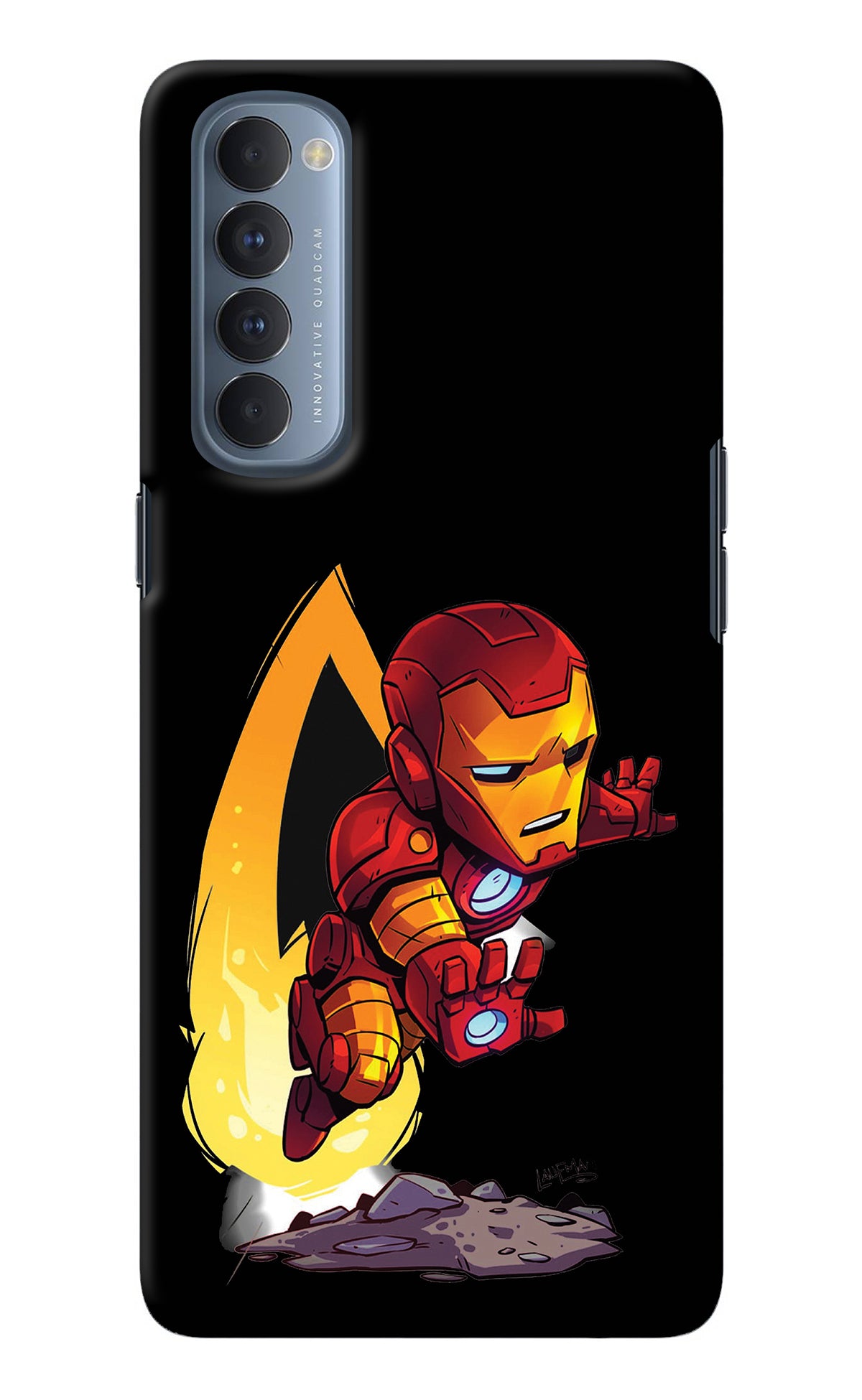 IronMan Oppo Reno4 Pro Back Cover