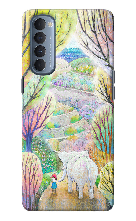 Nature Painting Oppo Reno4 Pro Back Cover