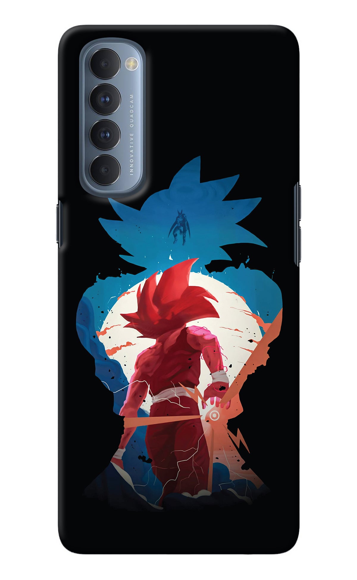 Goku Oppo Reno4 Pro Back Cover