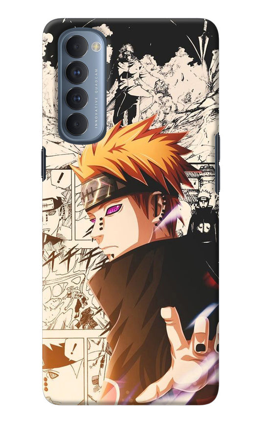 Pain Anime Oppo Reno4 Pro Back Cover