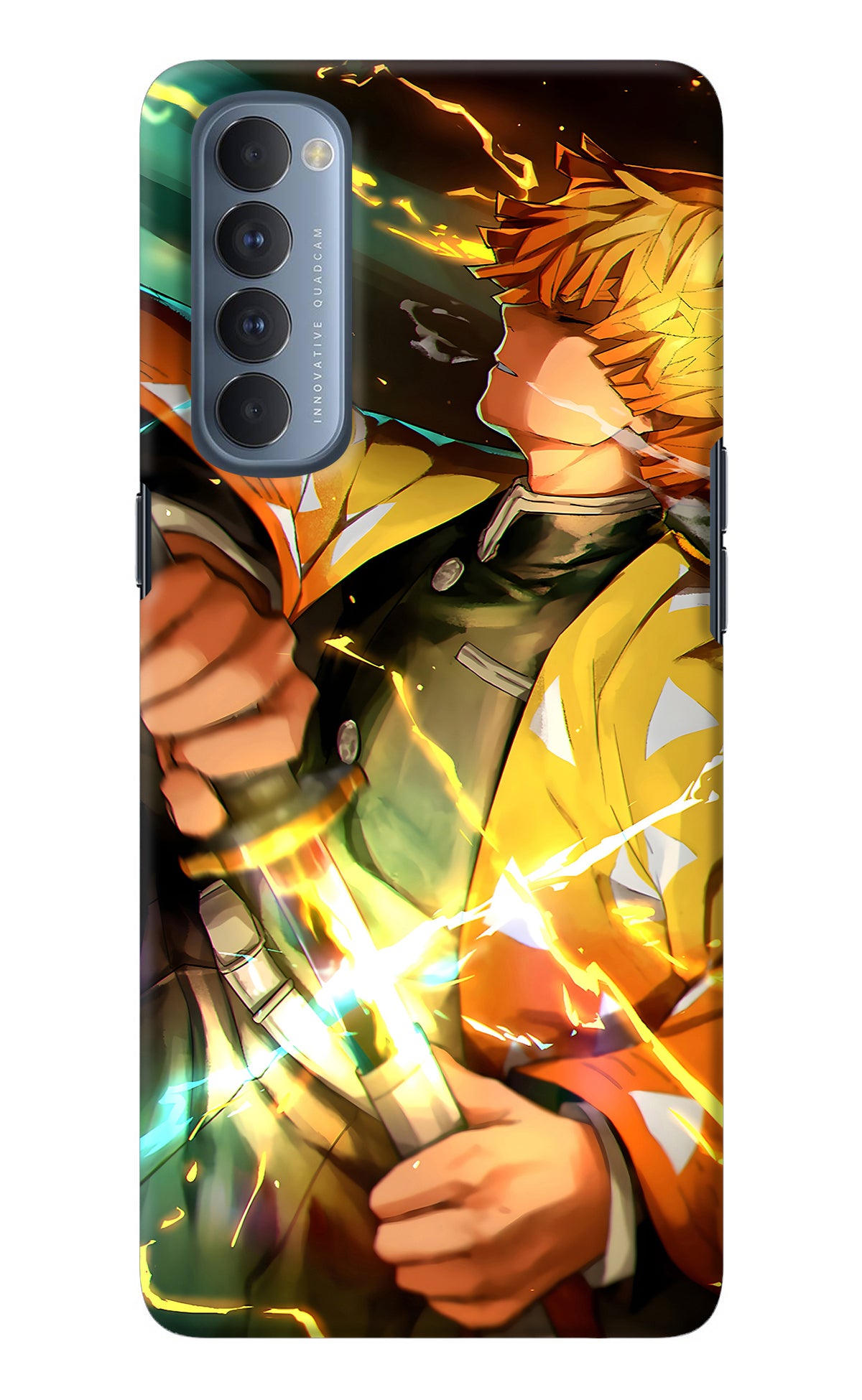 Demon Slayer Oppo Reno4 Pro Back Cover