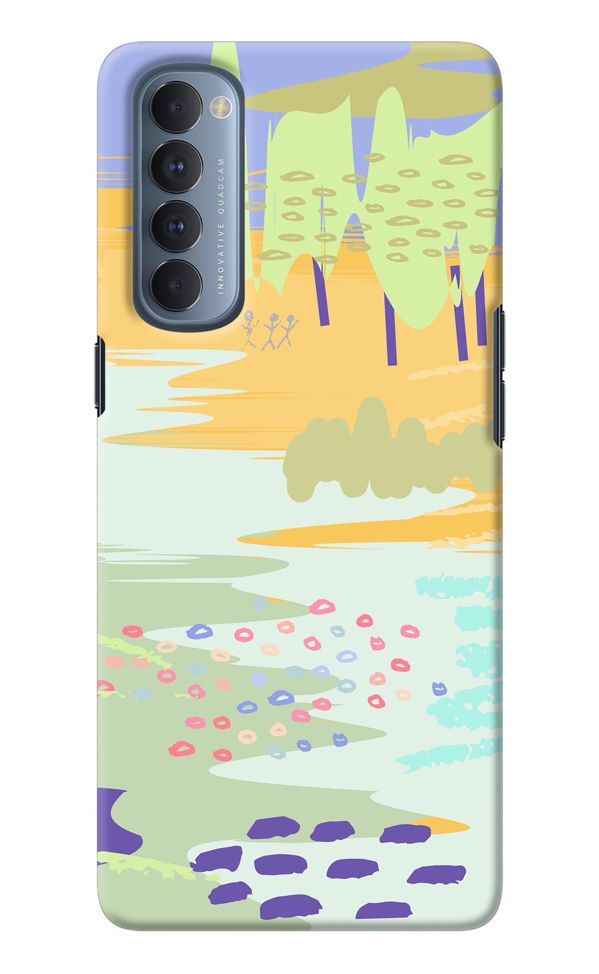 Scenery Oppo Reno4 Pro Back Cover