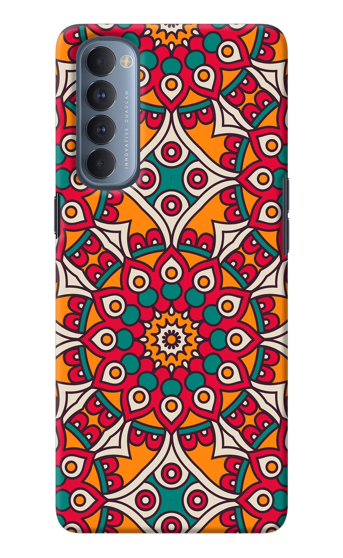 Mandala Art Oppo Reno4 Pro Back Cover