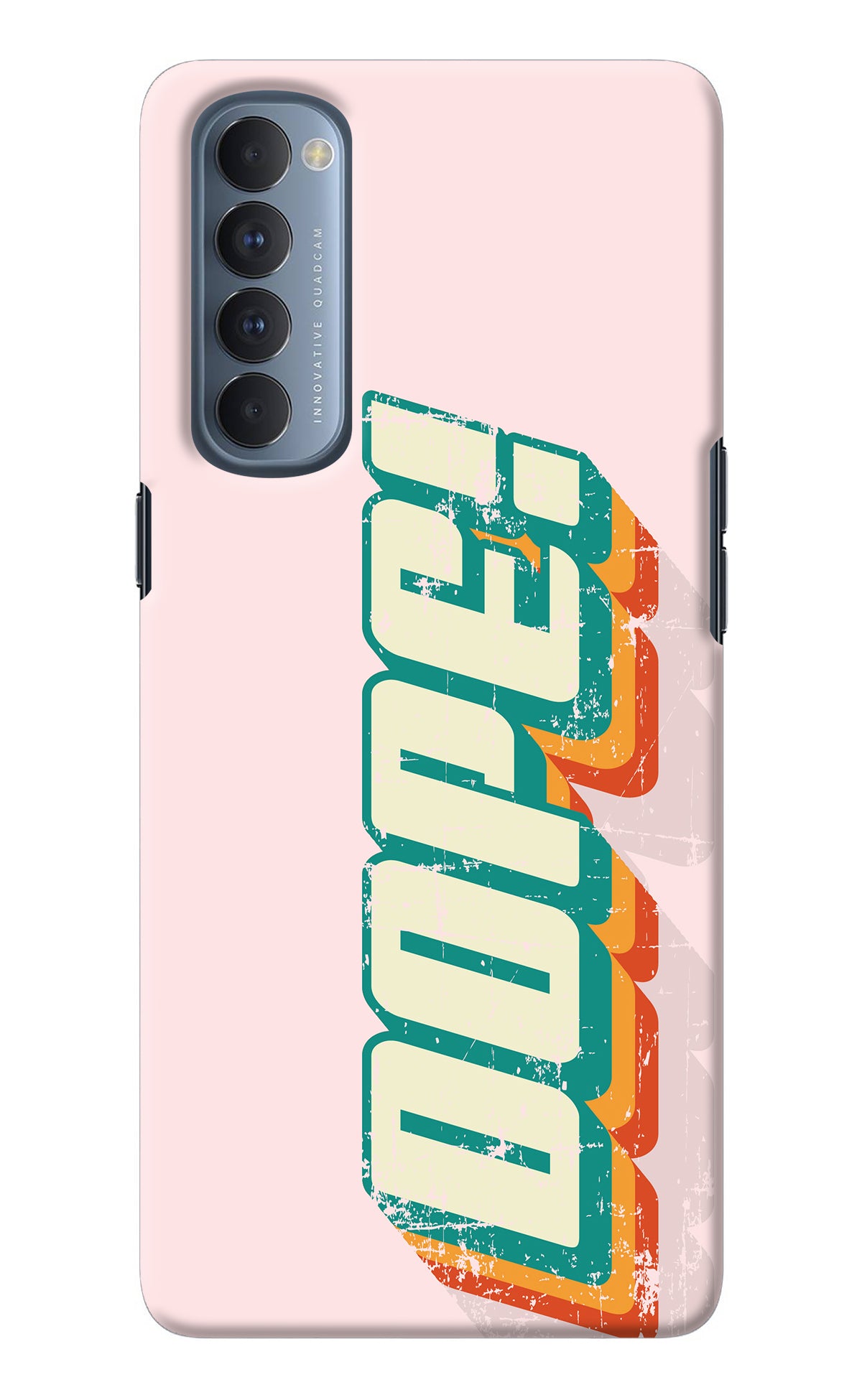 Dope Oppo Reno4 Pro Back Cover