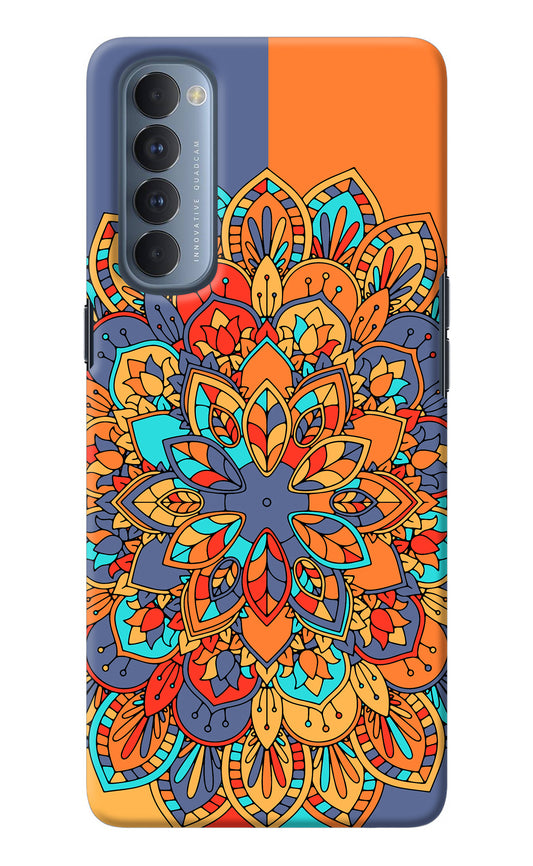 Color Mandala Oppo Reno4 Pro Back Cover
