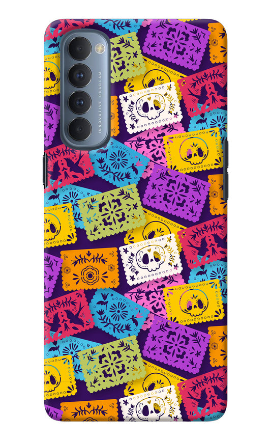 Mexican Pattern Oppo Reno4 Pro Back Cover