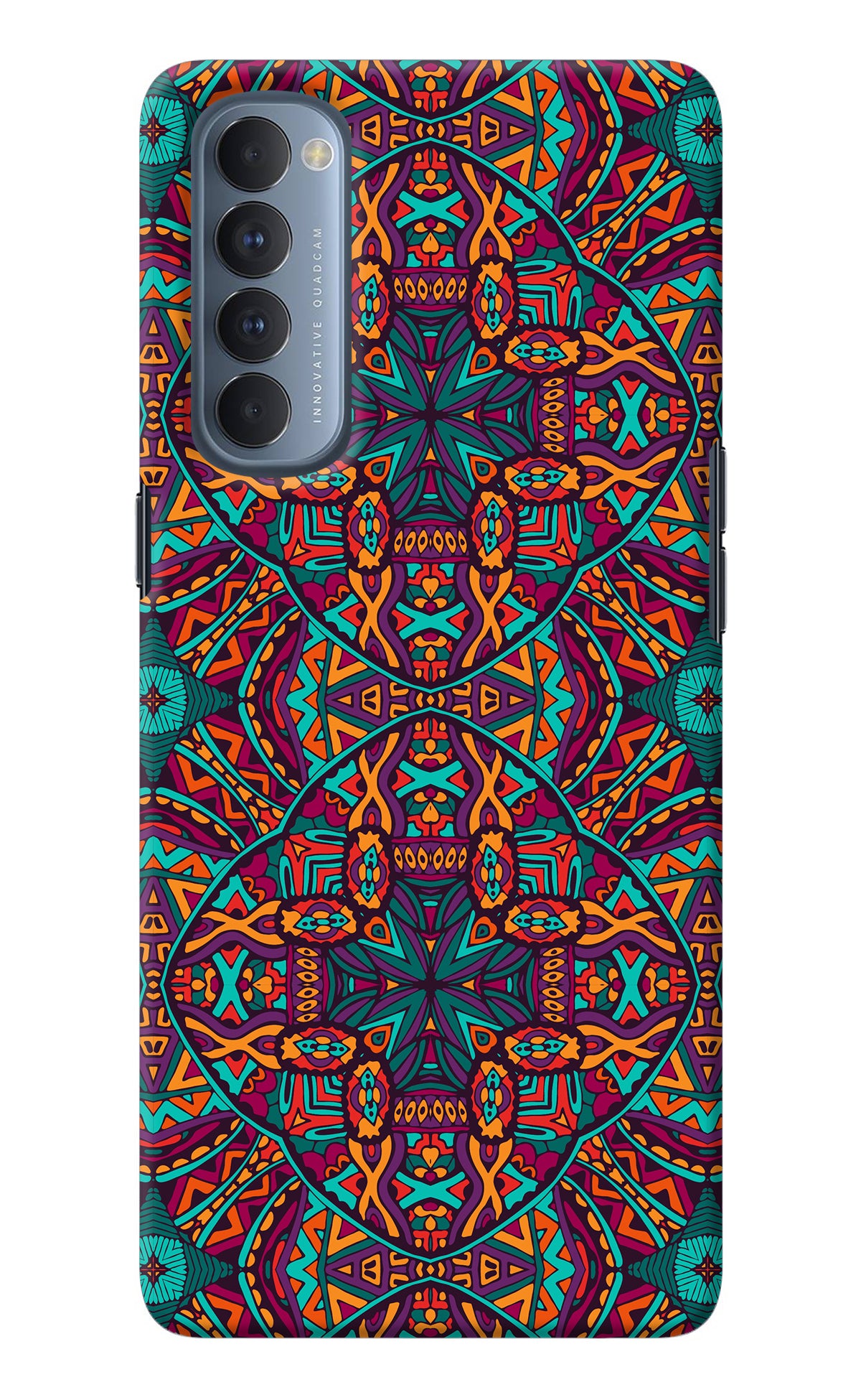 Colour Mandala Oppo Reno4 Pro Back Cover