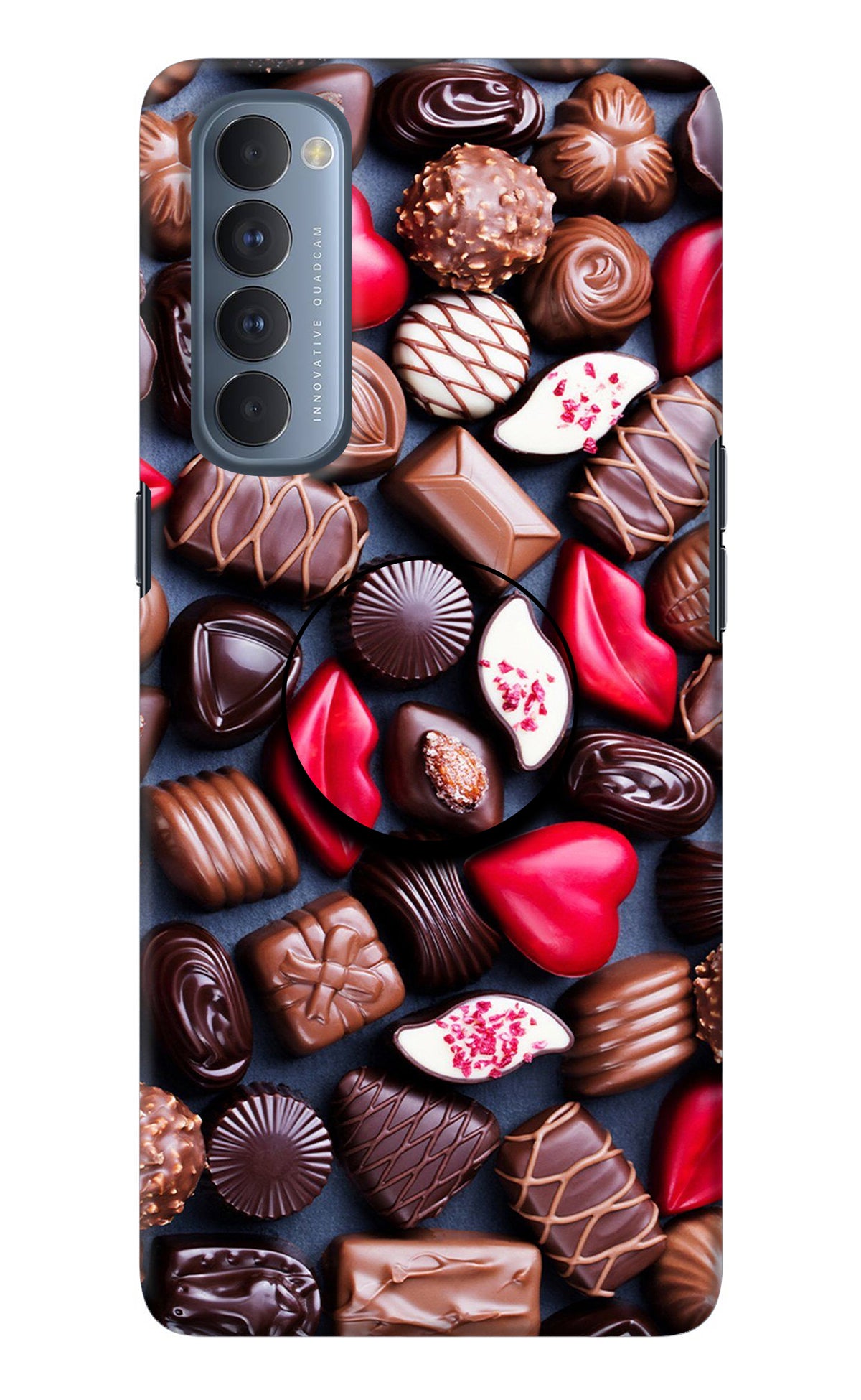 Chocolates Oppo Reno4 Pro Pop Case