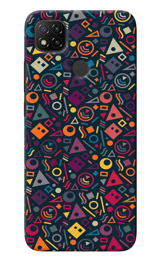Geometric Abstract Redmi 9 Back Cover