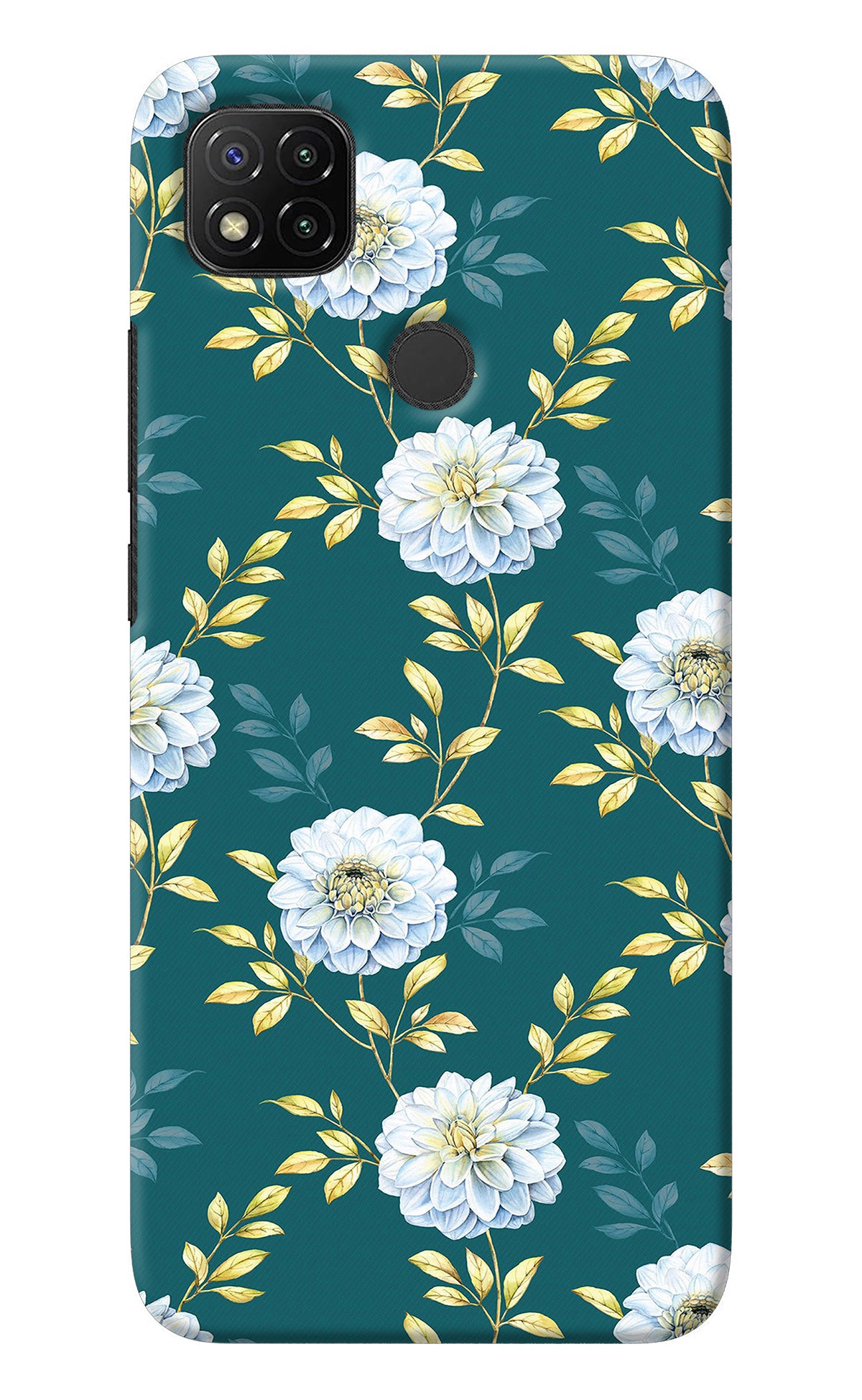 Flowers Redmi 9 Back Cover