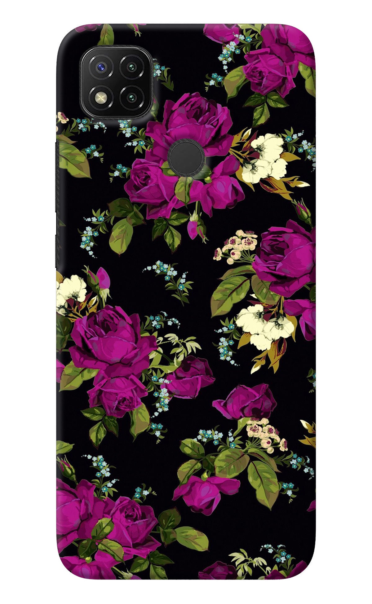 Flowers Redmi 9 Back Cover