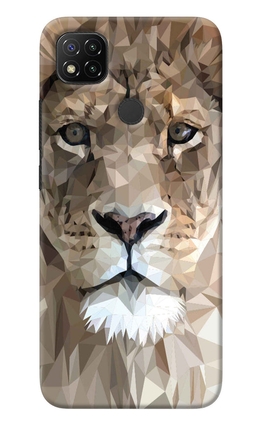 Lion Art Redmi 9 Back Cover