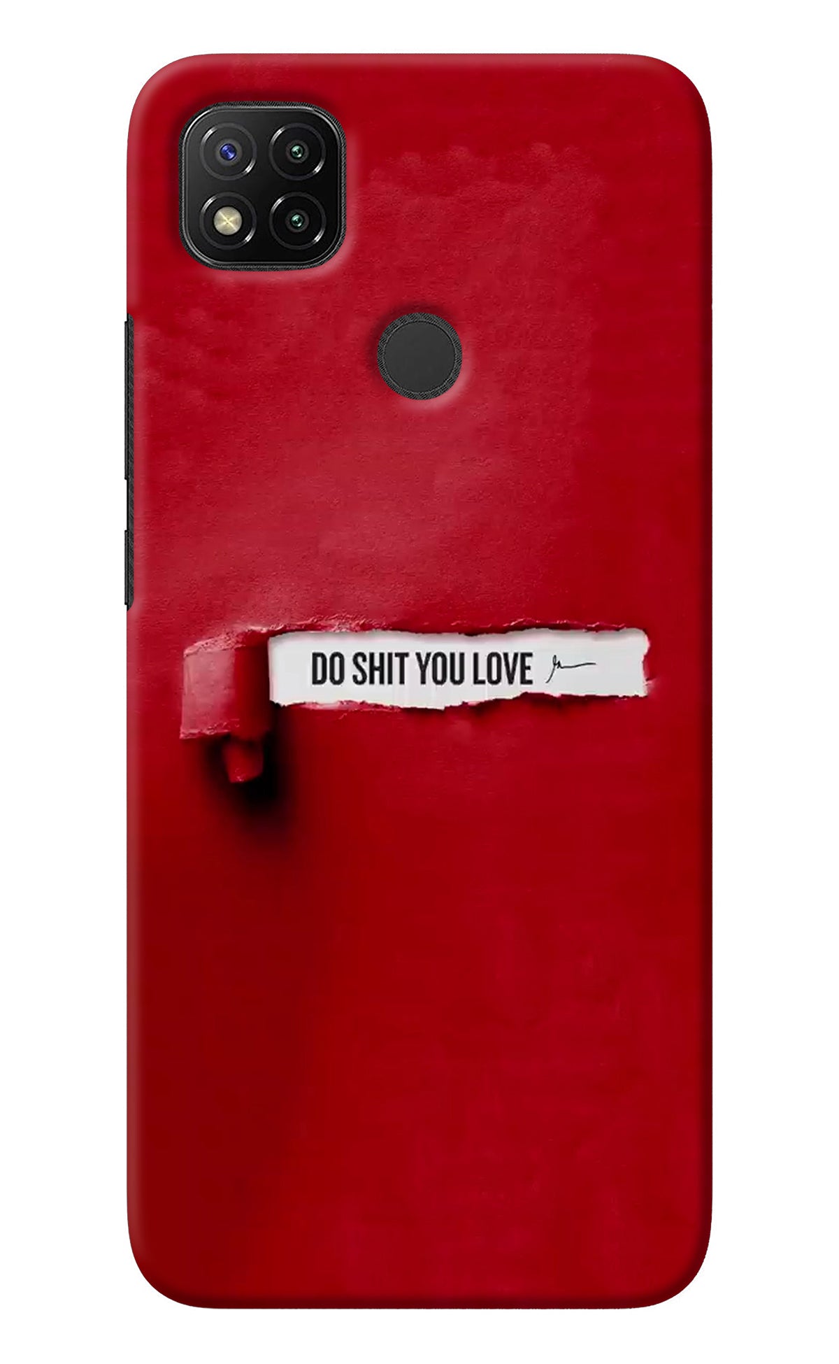 Do Shit You Love Redmi 9 Back Cover