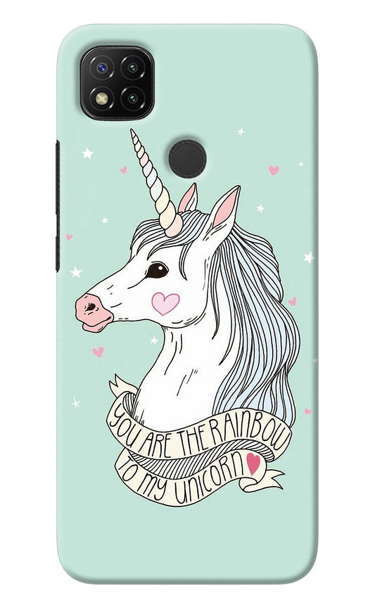 Unicorn Wallpaper Redmi 9 Back Cover