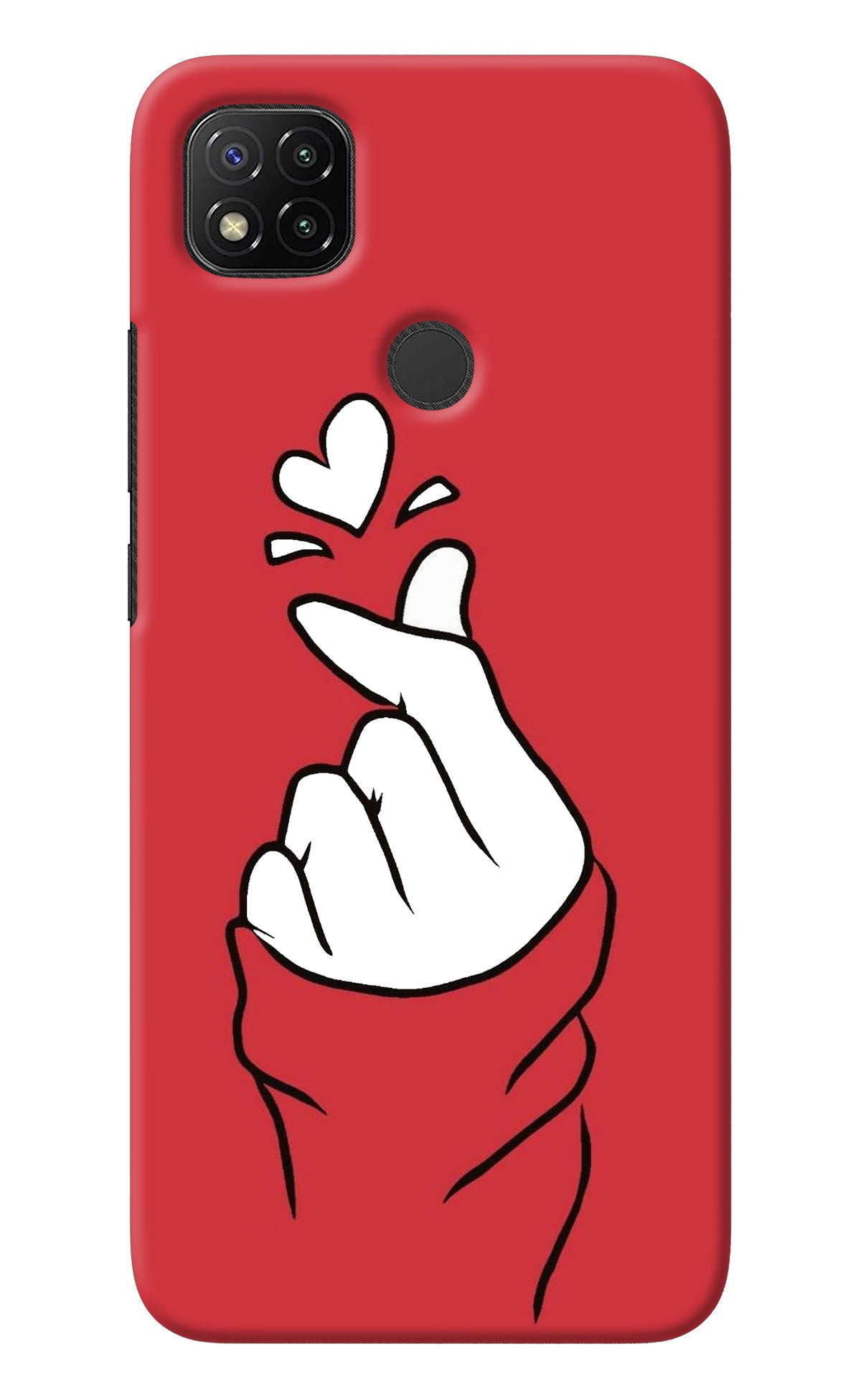 Korean Love Sign Redmi 9 Back Cover