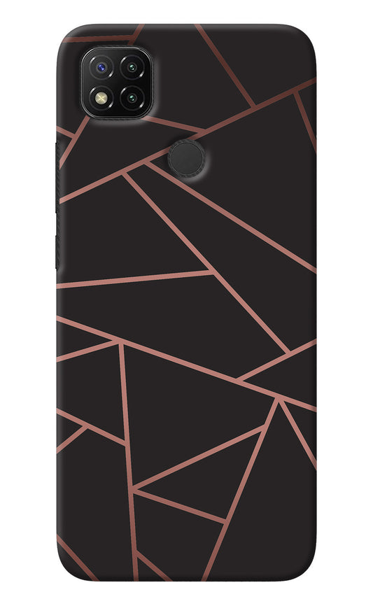 Geometric Pattern Redmi 9 Back Cover