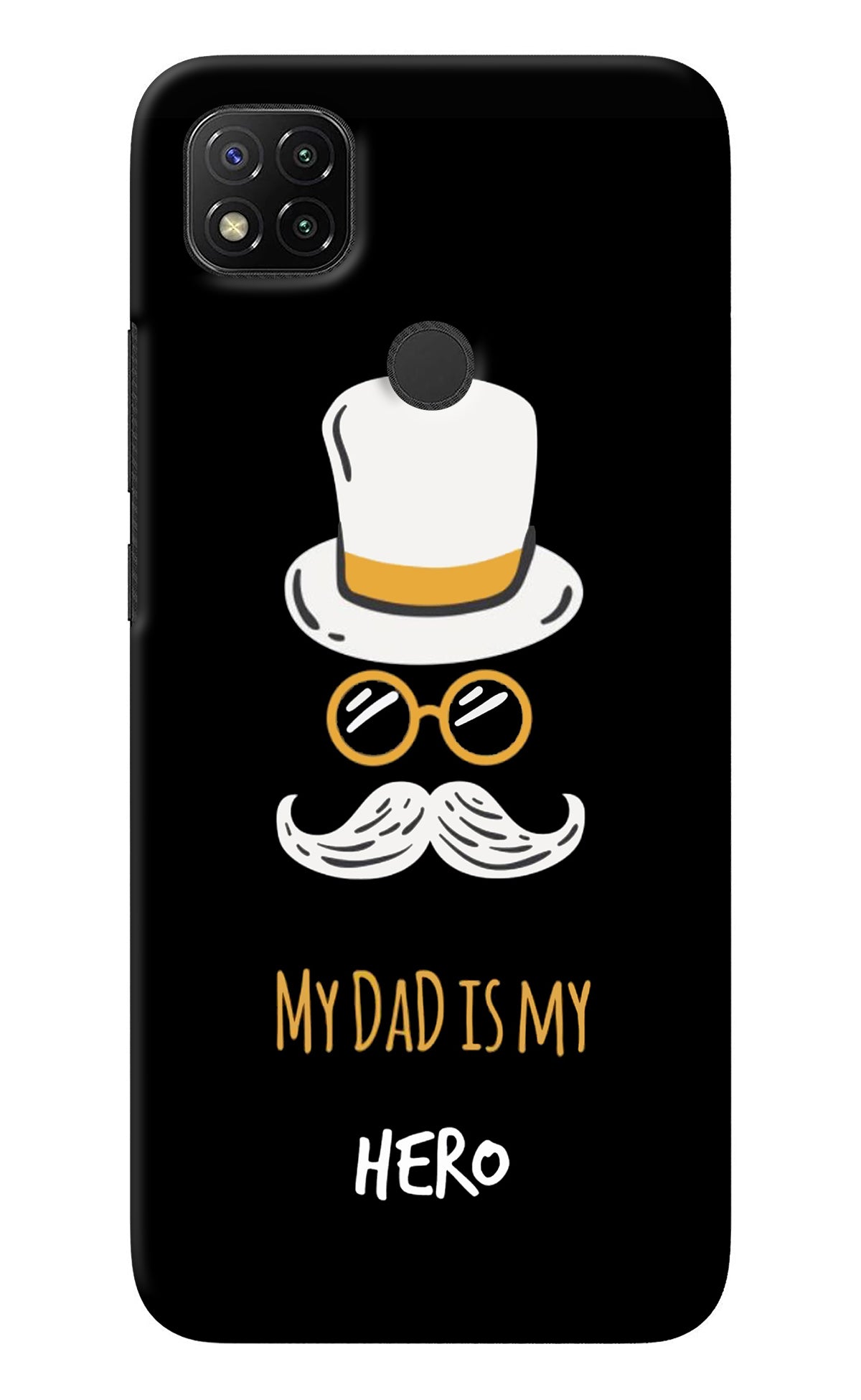 My Dad Is My Hero Redmi 9 Back Cover