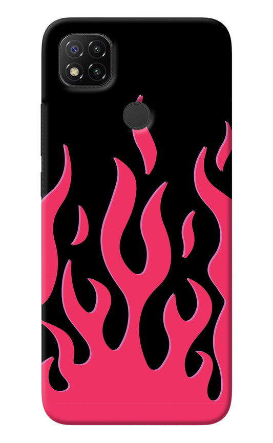 Fire Flames Redmi 9 Back Cover