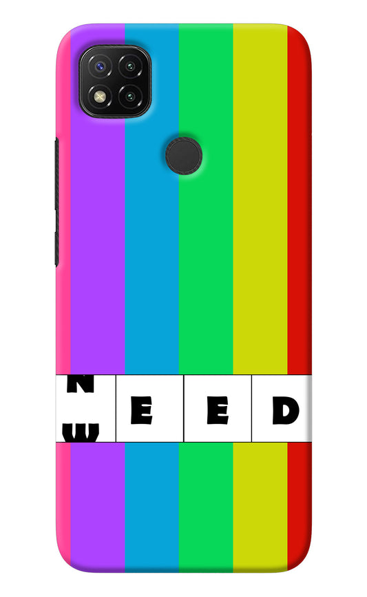Need Weed Redmi 9 Back Cover