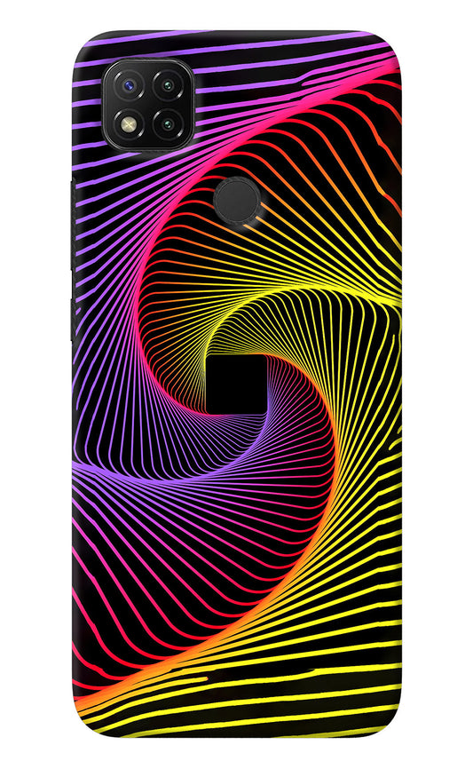 Colorful Strings Redmi 9 Back Cover