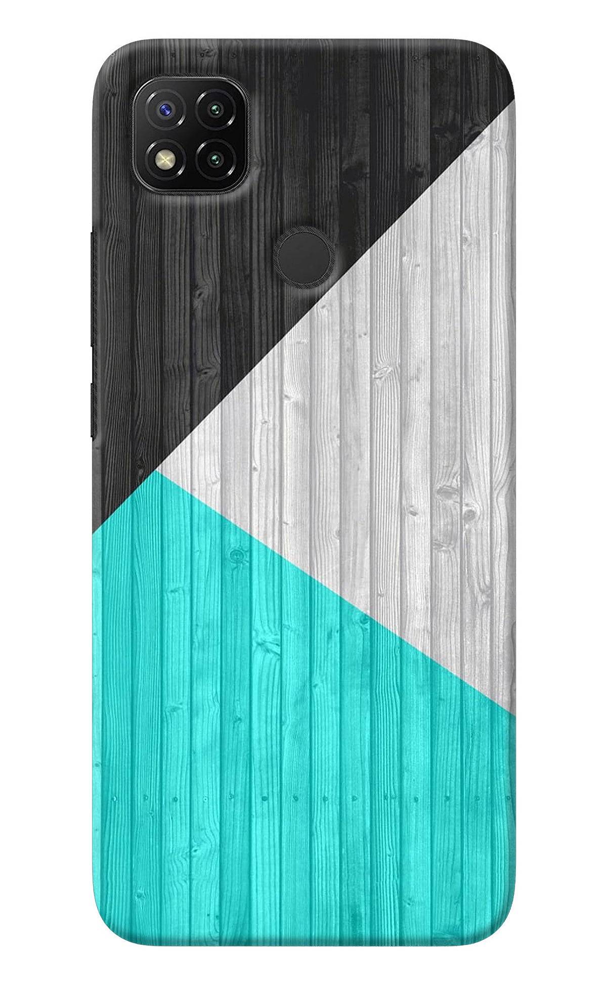 Wooden Abstract Redmi 9 Back Cover