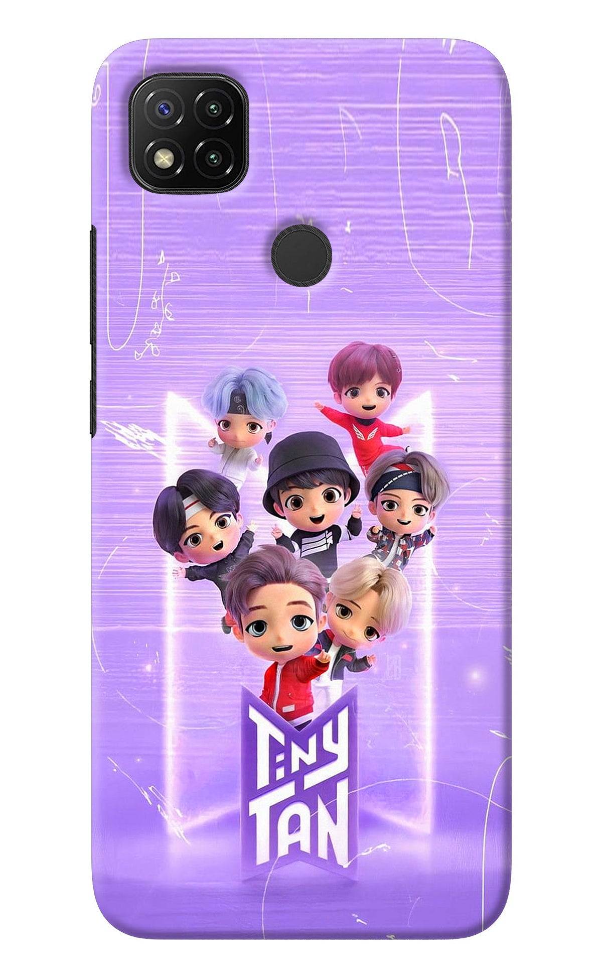 BTS Tiny Tan Redmi 9 Back Cover