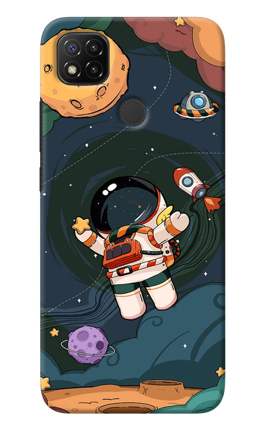 Cartoon Astronaut Redmi 9 Back Cover