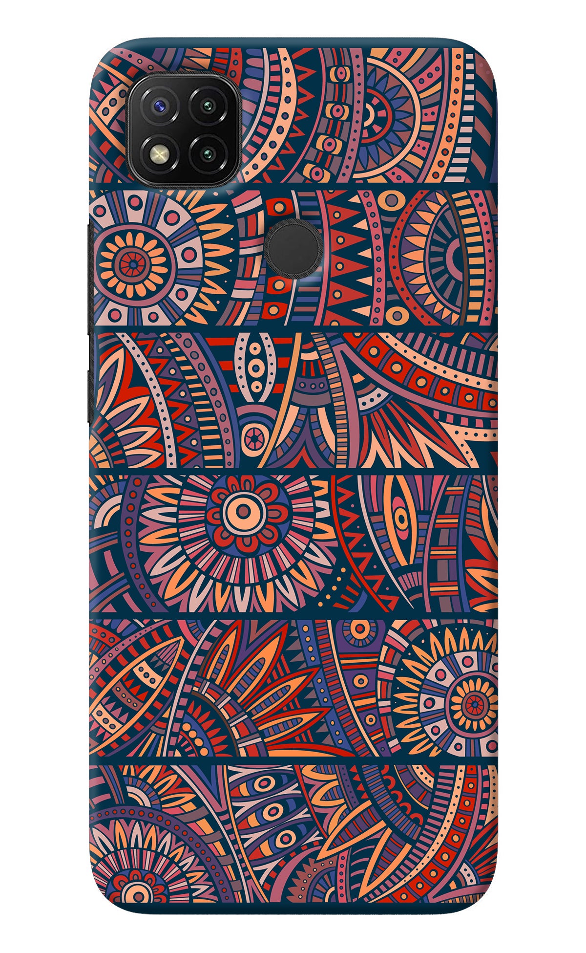 African Culture Design Redmi 9 Back Cover