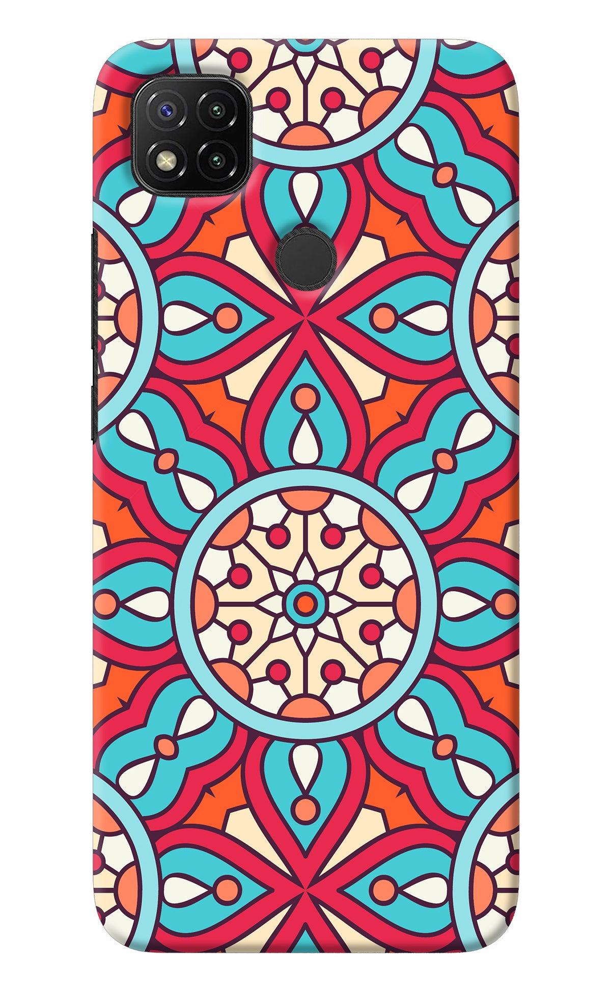 Mandala Geometric Redmi 9 Back Cover