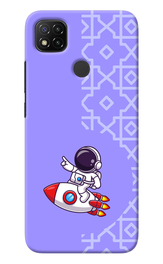 Cute Astronaut Redmi 9 Back Cover