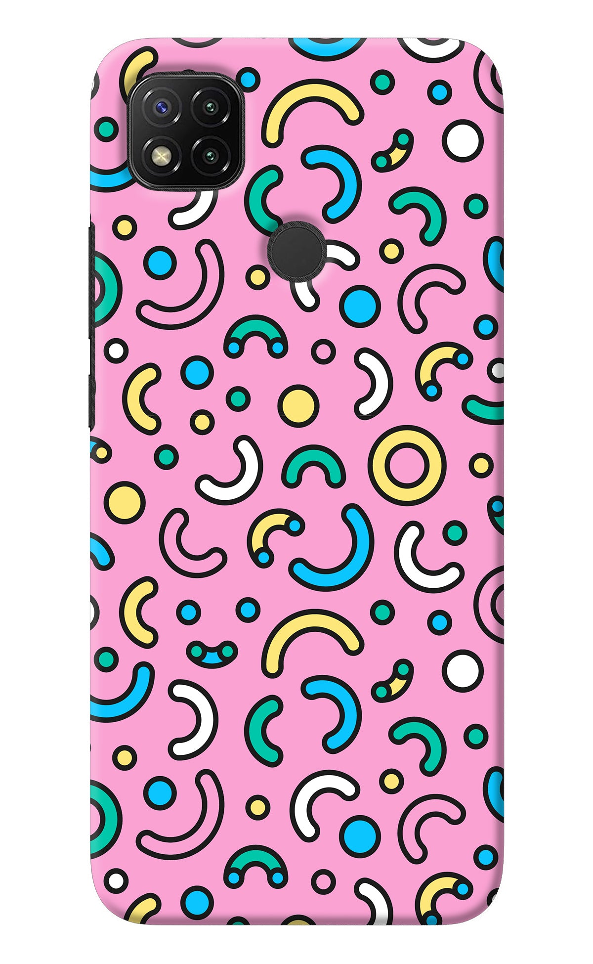 Memphis Design Redmi 9 Back Cover