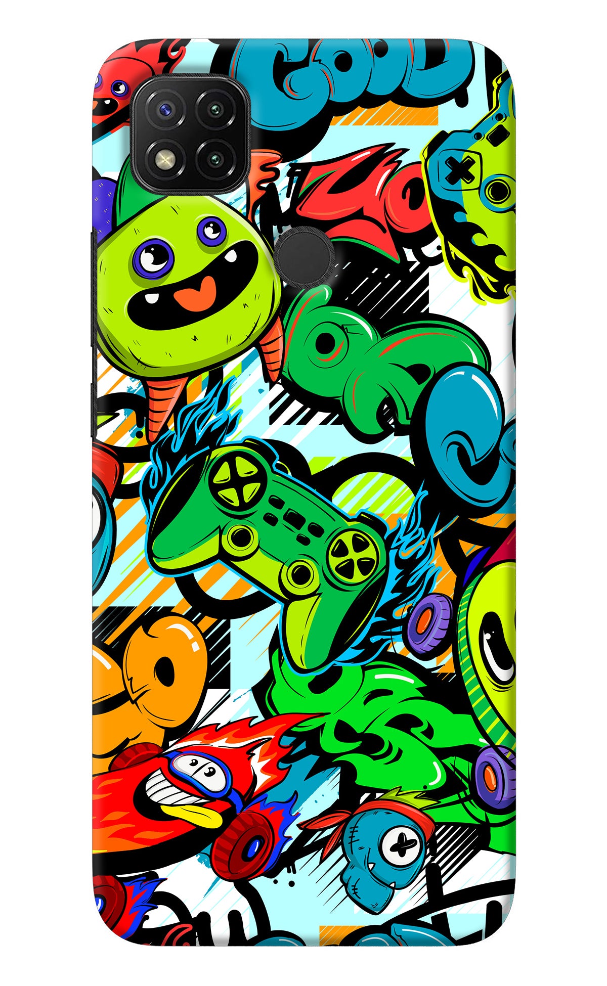 Game Doodle Redmi 9 Back Cover