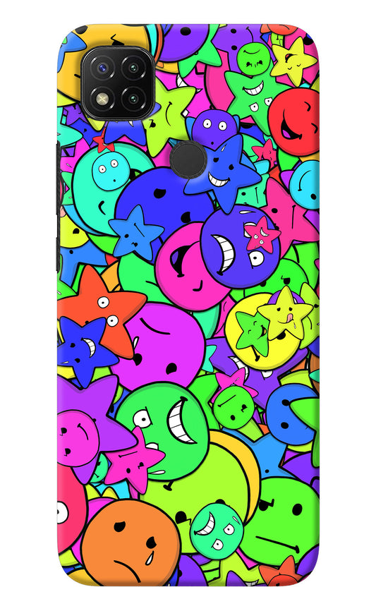 Fun Doodle Redmi 9 Back Cover