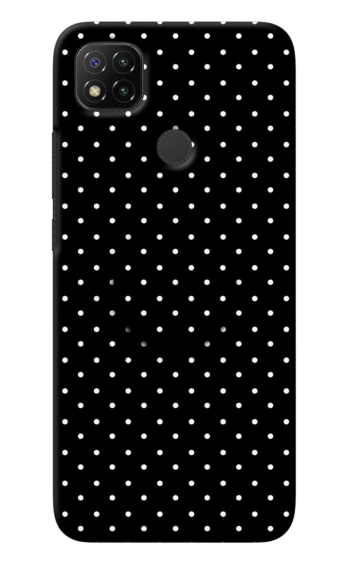 White Dots Redmi 9 Pop Case